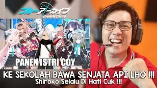 Reaction Cucok - DIMSK - Blue Archive | Istri Anime Bertambah Banyak Coy