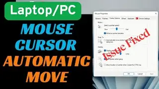 Automatic Cursor Move Issue Fixed | Laptop/PC Auto Cursor Move issue Fixed |Mouse Trails Issue Fixed