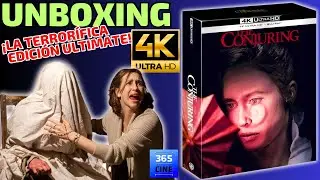The Conjuring / El conjuro: Terror&iacute;fica edici&oacute;n Steelbook Ultimate 4K UHD Blu-ray! Unboxing!