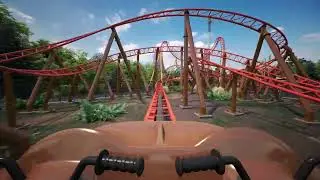 Quantum Accelerator | Six Flags New England | Full Off-Ride & On-Ride POV Animation Experience
