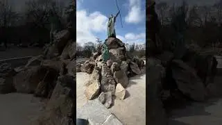 King Memorial Fountain | Moses Statue | Washington Park | Albany, New York | Tae's Travels #shorts