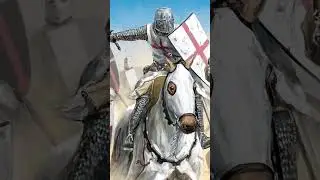 Why the Templars were so Dangerous in Battle #templar #medievalhistory #viral #knight #sword