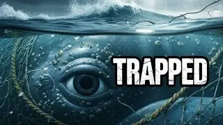Whale Calf Trapped in Fishing Nets &mdash; A Rescue Against the Storm 🌊🐋
