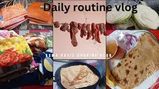 Sukhe Kawab Ki Recipe | Daily routine hyderabadi Mom | school books covered |#food #recipe