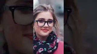 Stylish Woman Walking In The City Street Happy Moments Windy Weather #shorts