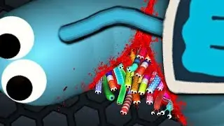 Slither.io 1 GIANT SNAKE vs 10000 INVASION SNAKES ! 99% IMPOSSIBLE TO SURVIVE / BEST MOMENTS