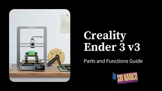 CREALITY ENDER 3 V3 PARTS AND FUNCTIONS || CREATIVE TECHNOLOGY 7