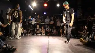 LUFFY (FORZESOUND) vs ROWDY TIGHT EYEZ (BUCKMANZ)GUEST BATTLE @ HIP HOP vs KRUMP VOL 3
