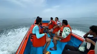 Oyster rocks light house  ￼per person 1000rs  island trip 🌊🌊🏝️ Rabindranath Tagore Beach karwar ￼