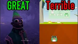 The best and Worst steam games