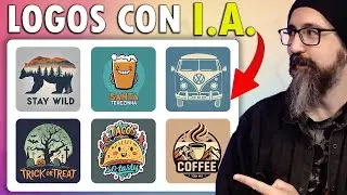 TOP 5 mejores PAGINAS DE IA PARA CREAR LOGOS [ 100% GRATIS ] Tutorial de Inteligencia Artificial