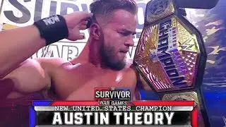 Austin Theory Wins United States Championship At Survivor Series 2022