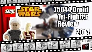 Обзор на 75044 | LEGO Star Wars 75044 Droid Tri-Fighter Review