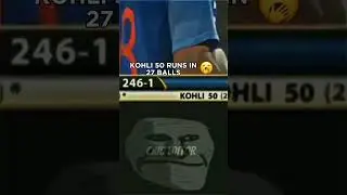 Chase Master For A Reason ☠️ | Virat Kohli Fastest Century | #cricket #ytshorts #shorts #viratkohli