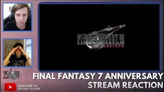 FINAL FANTASY 7 REBIRTH TRAILER REACTION - FF7 REMAKE PART 2!!!!!!