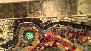Carson-Connolly Art Glass Fountain