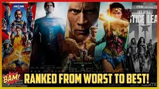 All 12 DCEU Movies Ranked from Worst to Best! (w/ Black Adam)