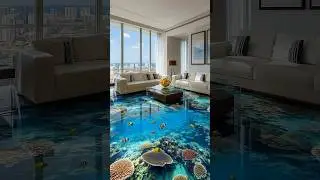 This Aquarium Active Scene Floor Will Blow Your Mind! 🐠🌊