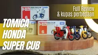 Full Review 4 jenis TOMICA Honda SUPER CUB