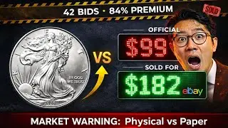 SOLD: 1oz Silver Eagle Reaches $182 on eBay (Bidding War)