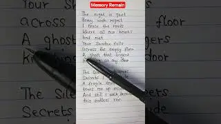 Memory remain song by Melodyspot #Memoryremain #Melodyspot #shortsongs #lyrics