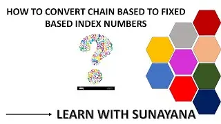 How to convert Chain Based to fixed Base? Bsc(Statistics) 3rd Yr #stats#statistics#indexnumbers#bsc