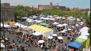 Tour the outside and inside of Randolph Street Market Festival