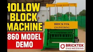 Hollow /Solid block making machine 860 triple vibrator ,PH 99404 46246 ,99404 46234