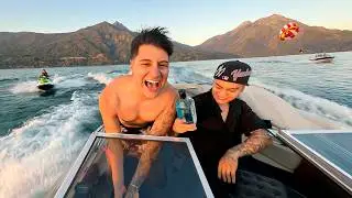 FIESTA EN BARCO (TERMINA MUY MAL) 🥳🤮 | BykingCL