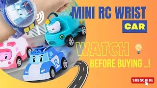 World&rsquo;s Smallest RC Car? 🚔 Mini Wrist RC Watch Car Unboxing & Review!