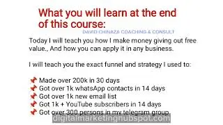 How to make money and sales giving by giving free gifts and values to potential customers
