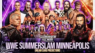 WWE Summerslam Minneapolis 2026 Dream Match Card Predictions