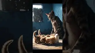 Người cha m&egrave;o #ai #cat #family