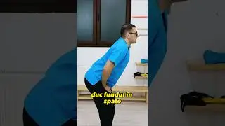 Cel mai simplu exercițiu pentru rehidratarea discurilor lombare #kinetoterapie