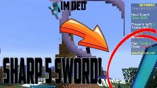 GETTING A SHARPNESS 5 SWORD - SKYWARS (HYPIXEL)