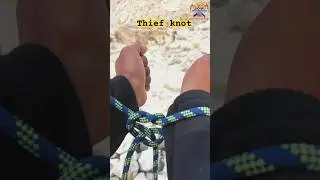 Thief Knot #rescue #Viral #ropes #diy #rescueknots #30knots #mountains #tridk