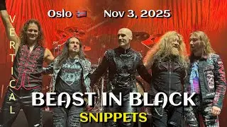 Beast in Black - Snippets @Sentrum Scene, Oslo, Norway 🇳🇴 November 3, 2025 LIVE