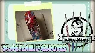❥Leopard & Abstract Nail Design! | MAENAILDESIGNS