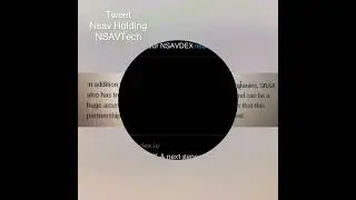 YouTube Search  &infin;+ Tweet NSAV HOLDING @NSAVTech