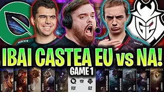 IBAI CASTEA la SERIE M&Aacute;S PICANTE del MUNDIAL! 😱EU vs NA🔥 | FLY vs G2 Game 1 WORLDS 2025 ESPA&Ntilde;OL IBAI