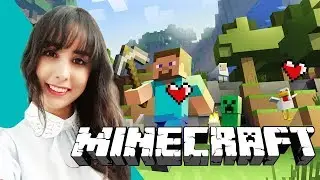 CHICA GAMER en MINECRAFT Por PRIMERA VEZ!!!