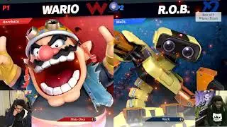 SpotDodge Monthly - WaDi (Rob) vs Mata-Door (Mario+Wario) Main Stream Winner Finals