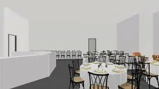 Emerson Lounge 3D Layout