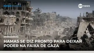 Hamas se diz pronto para deixar poder na Faixa de Gaza | #NewsManh&atilde;