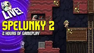 Spelunky 2 [PS4] Live gameplay