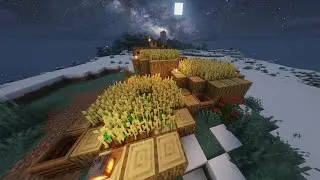 Minecraft Build Idea - Simple Crop Farm!