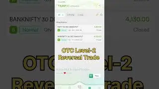 OTC Level-2 Reversal Trade #rsi #optiontrading #tradingedgecafe #nifty #banknifty#trading #otclevel1