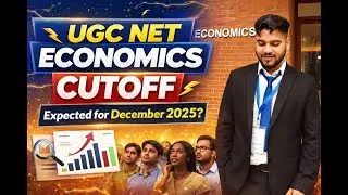UGC NET Economics Dec 2025 Expected Cutoff 🔥 JRF | Assistant Professor | PhD | Moderate Paper Analy
