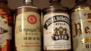 CONE TOP BEER CANS