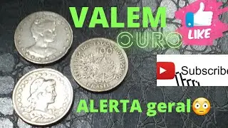 UM ALERTA SOBRE ESSAS MOEDAS DE 100 R&Eacute;IS.